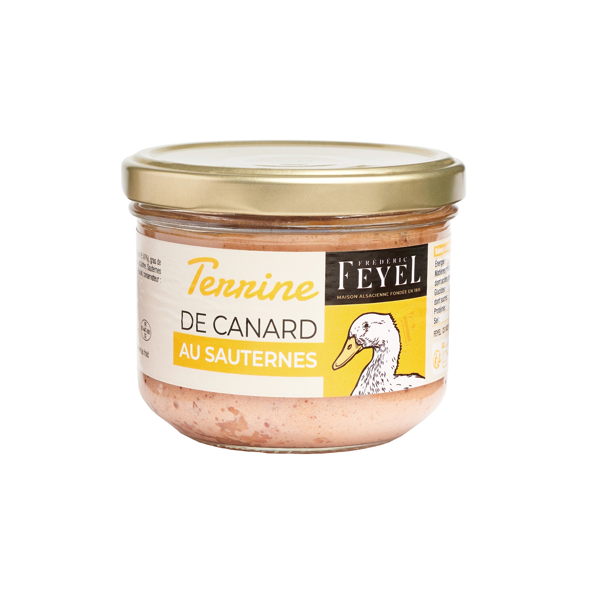 Recette Terrine de foie gras au sauterne